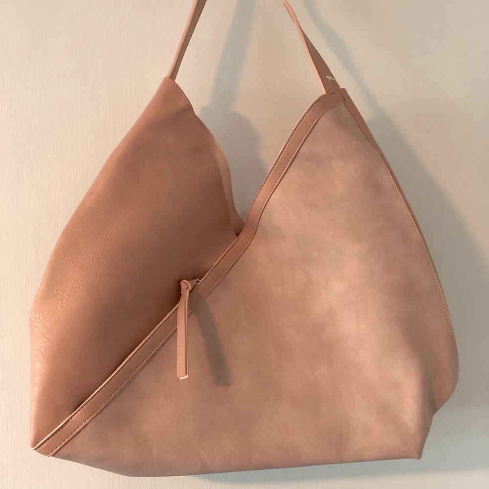 Blush pink bag